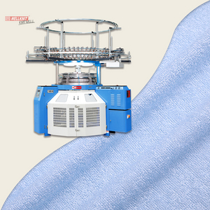 WELLKNIT CTSP 30-38 pouces Loop Pile (Terry) Single Series Single Terry Machine à tricoter circulaire pour tissu éponge