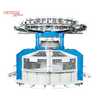 WELLKNIT G4R-T-BJ 14-38 pouces Rib and Interlock Open-Width High Frame Double Jersey Circulaire Knitting Machine for Home Textile Clothes Industrial