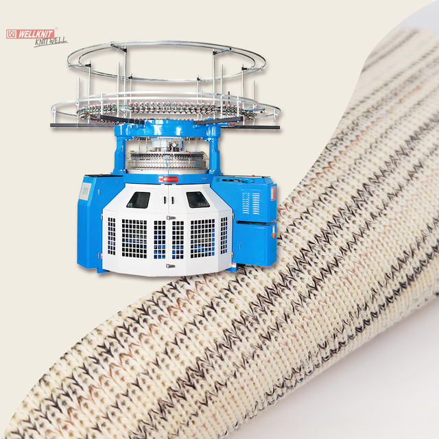 Machine à tricoter circulaire WELLKNIT J4R de haute qualité pour trempage d'huile de côtes