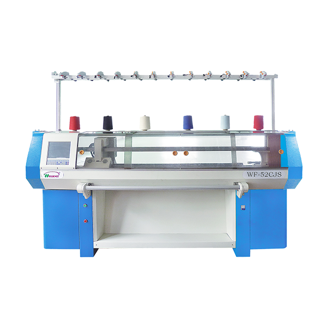 22.WF-52CJS Machine &agrave; tricoter plate informatis&eacute;e &agrave; syst&egrave;me unique