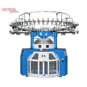 Machine à tricoter circulaire Jacquard à double transfert informatisé