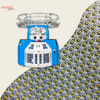 WELLKNIT SXWT2016 Machine à tricoter circulaire Jacquard à double transfert informatisé de 20 pouces pour tissu 3D