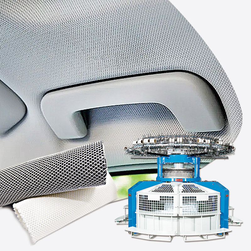 Tissu à double maillot