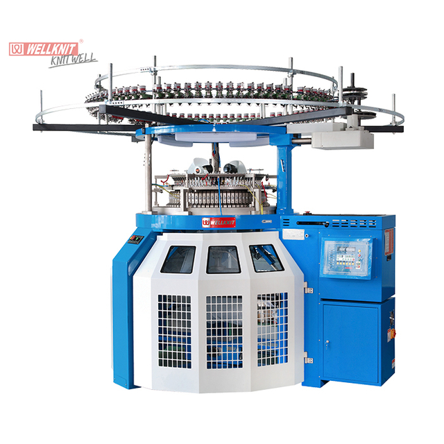 WELLKNIT CTSP haute qualité haute vitesse professionnelle petit cadre série unique boucle pile (éponge) machine à tricoter circulaire
