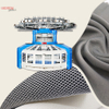 WELLKNIT S4R-DL 14-38 pouces Interlock Open-Width Frame Double Jersey Circulaire Machine À Tricoter Pour La Maison Textile Vêtements Industriels