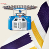 WELLKNIT SA 30-38 pouces Double machine à tricoter circulaire informatisée Striper automatique pour tissu à rayures