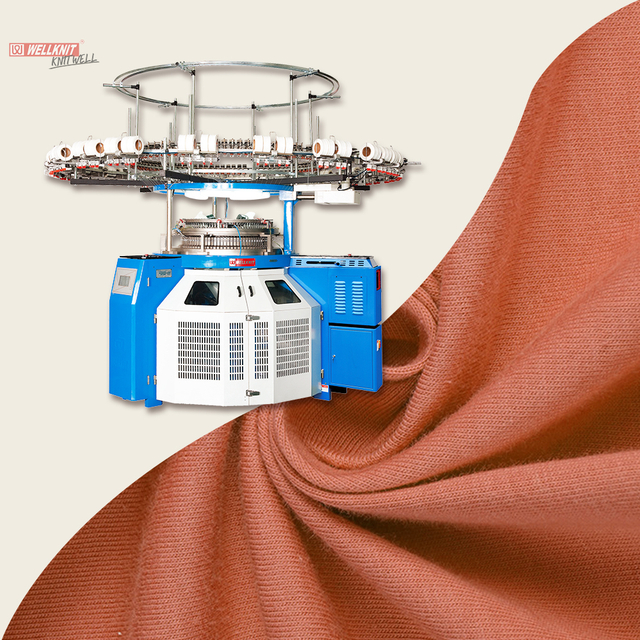 Machine à tricoter circulaire WELLKNIT PTL haute qualité professionnelle à haute vitesse