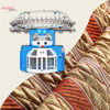 Machine à tricoter circulaire WELLKNIT SXWT 3 + 3 30-38 pouces Double informatisée à trois fonctions entièrement Jacquard pour tissu 3D