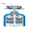 WELLKNIT EDFJ 30-38 pouces grand cadre ouvert-largeur trois fils polaire circulaire Machine à tricoter pour tissu de loisirs