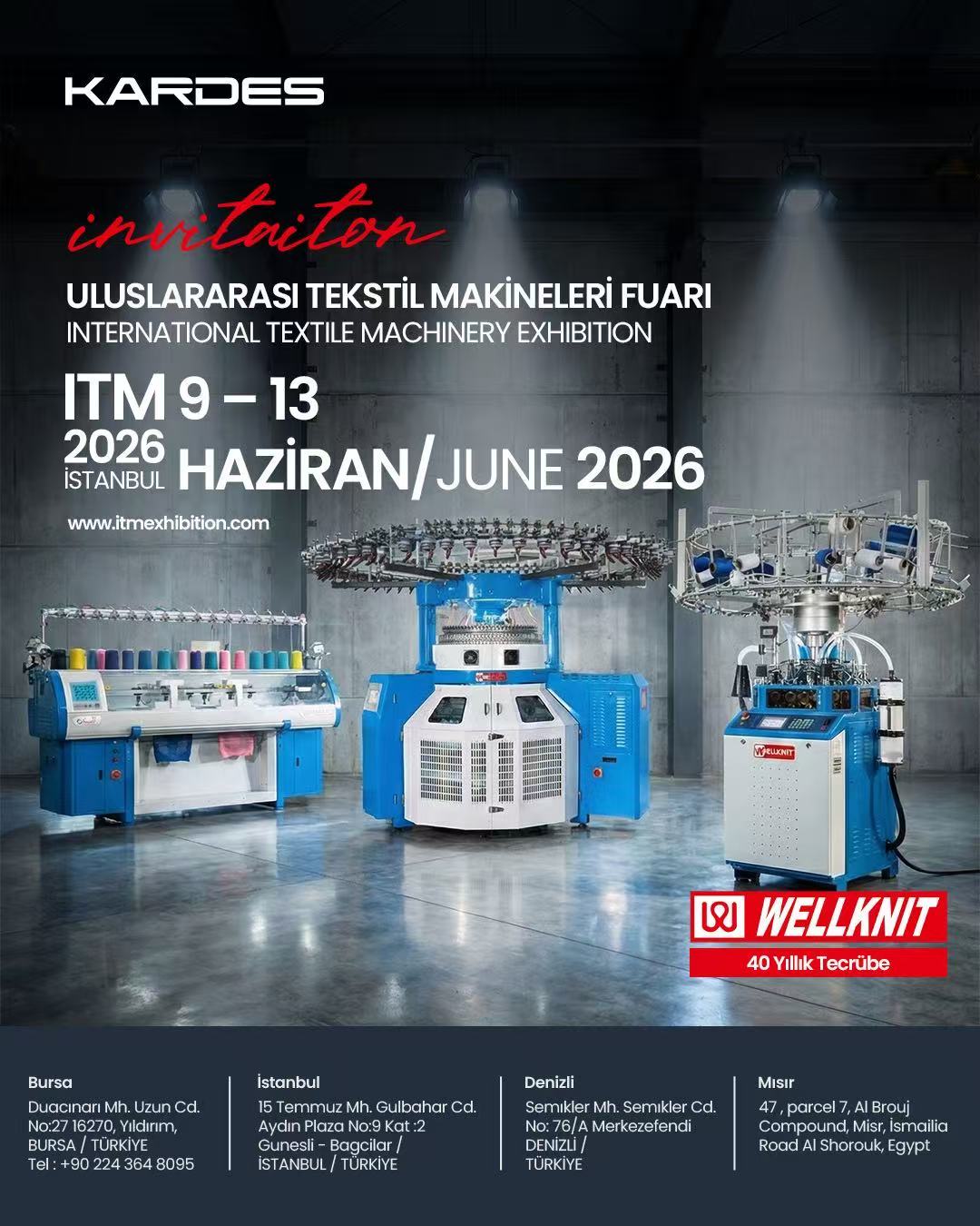 CALENDRIER DES EXPOSITIONS 2026